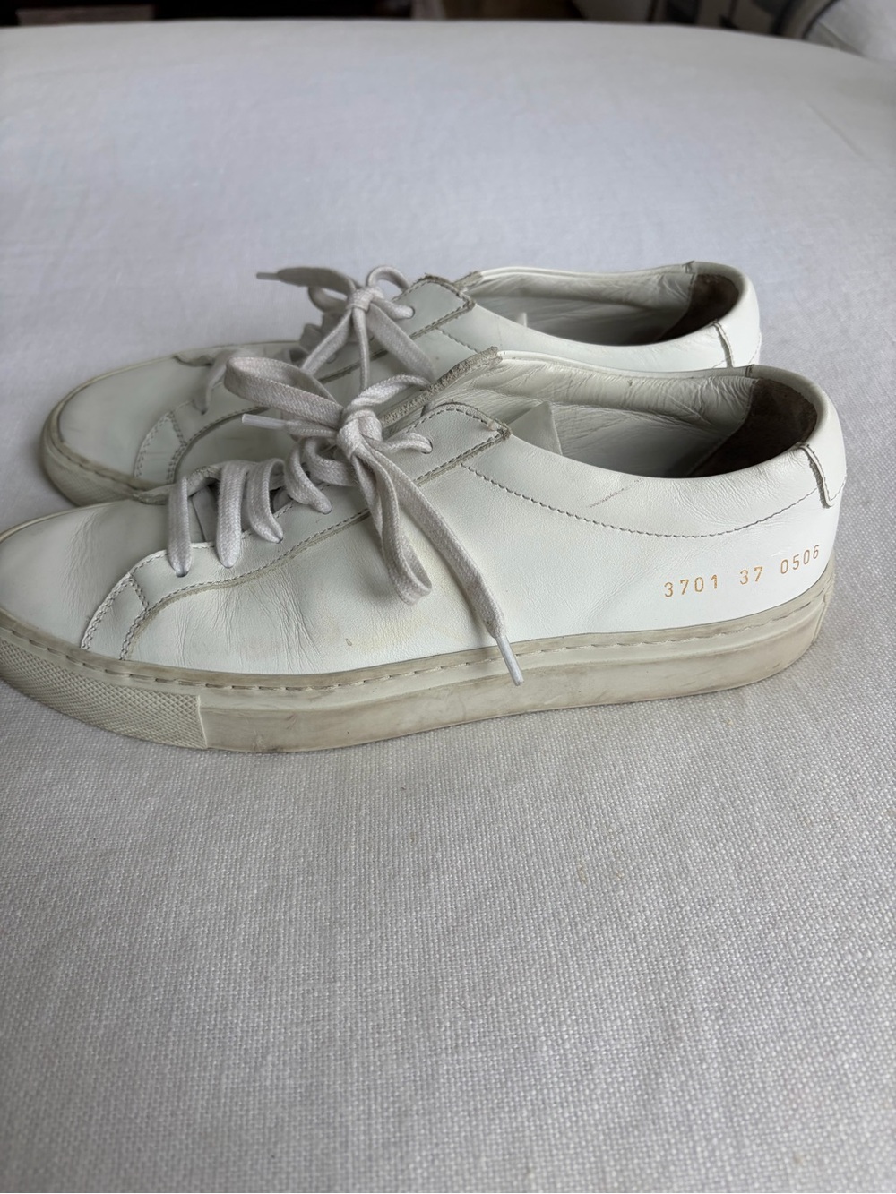 Woman by Common Projects original achilles low white sneaker